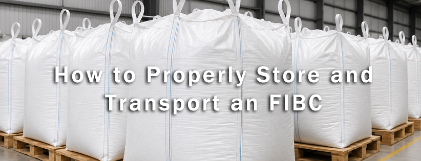 How to Properly Store and Transport an FIBC