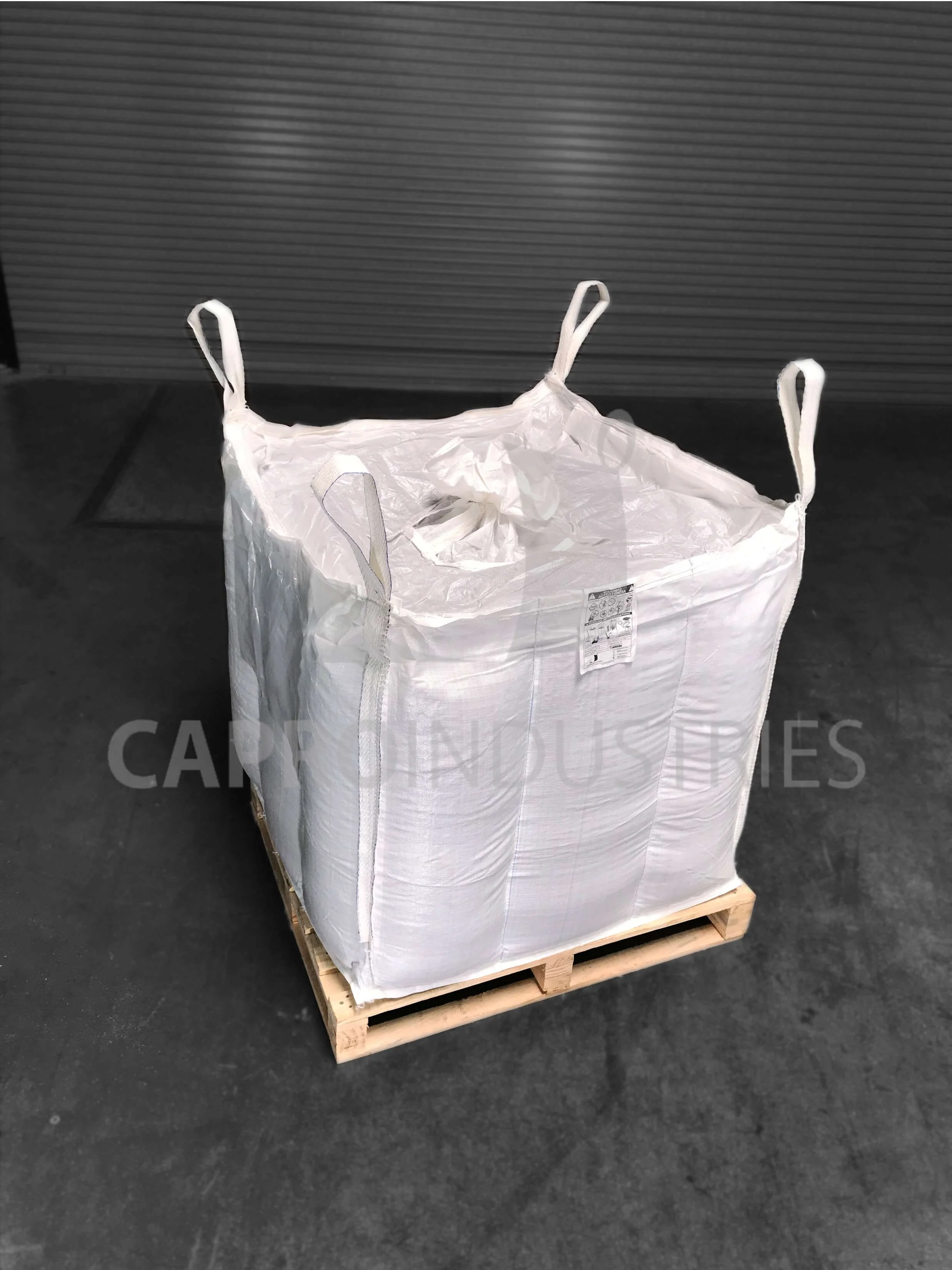 Baffle Uncoated Spout Spout FIBC Bulk Bags