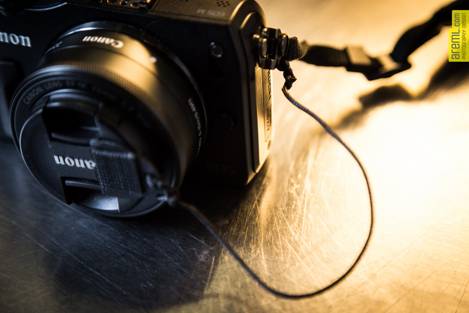 Much to my chagrin, the lens cap is detachable. So to avoid losing it I created a leash. 