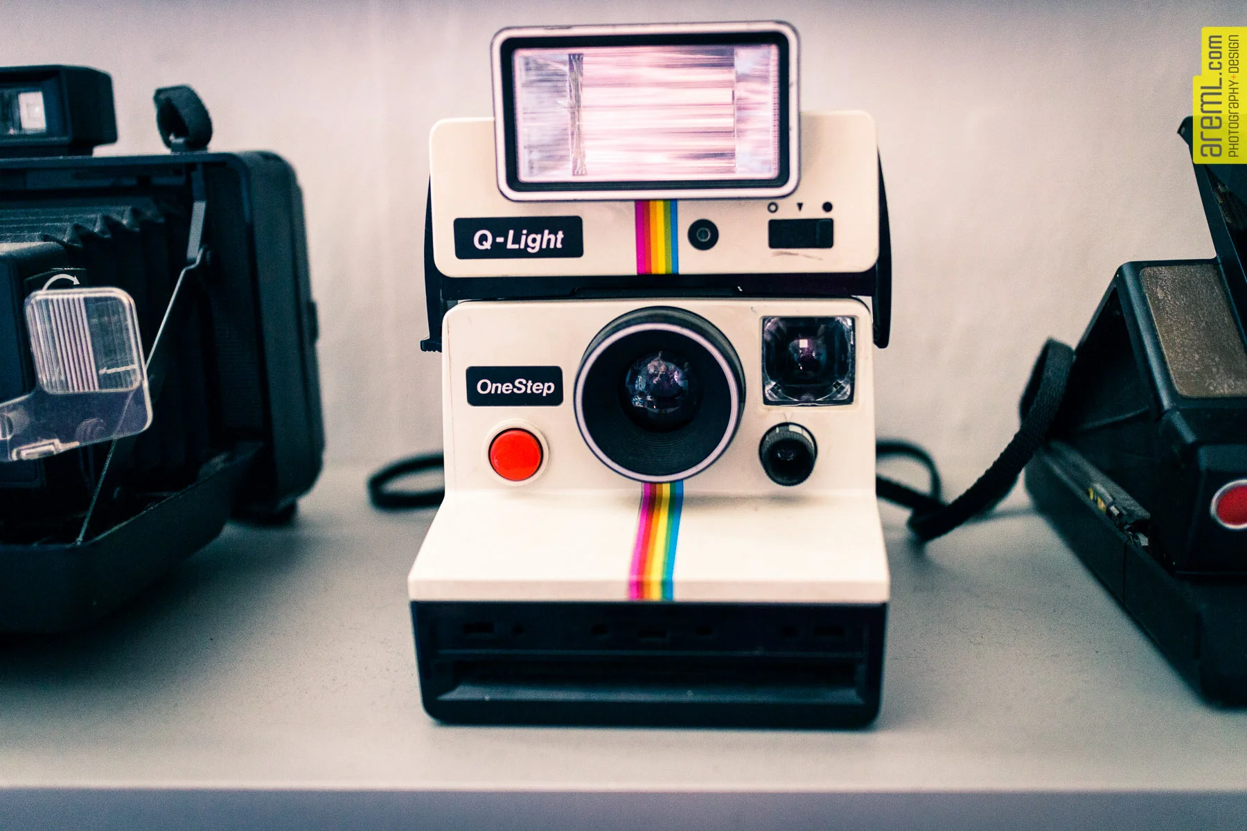 I have a large vintage camera collection. 