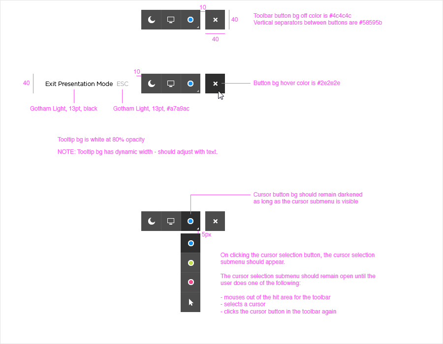 Evernote Presentation Mode — Cooper Welch