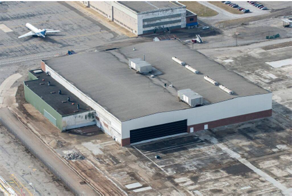 The historic Willow Run Bomber Plant after one full year of restoration work. With your continued help, we can finish the job and turn Rosie’s WWII factory into a Museum!