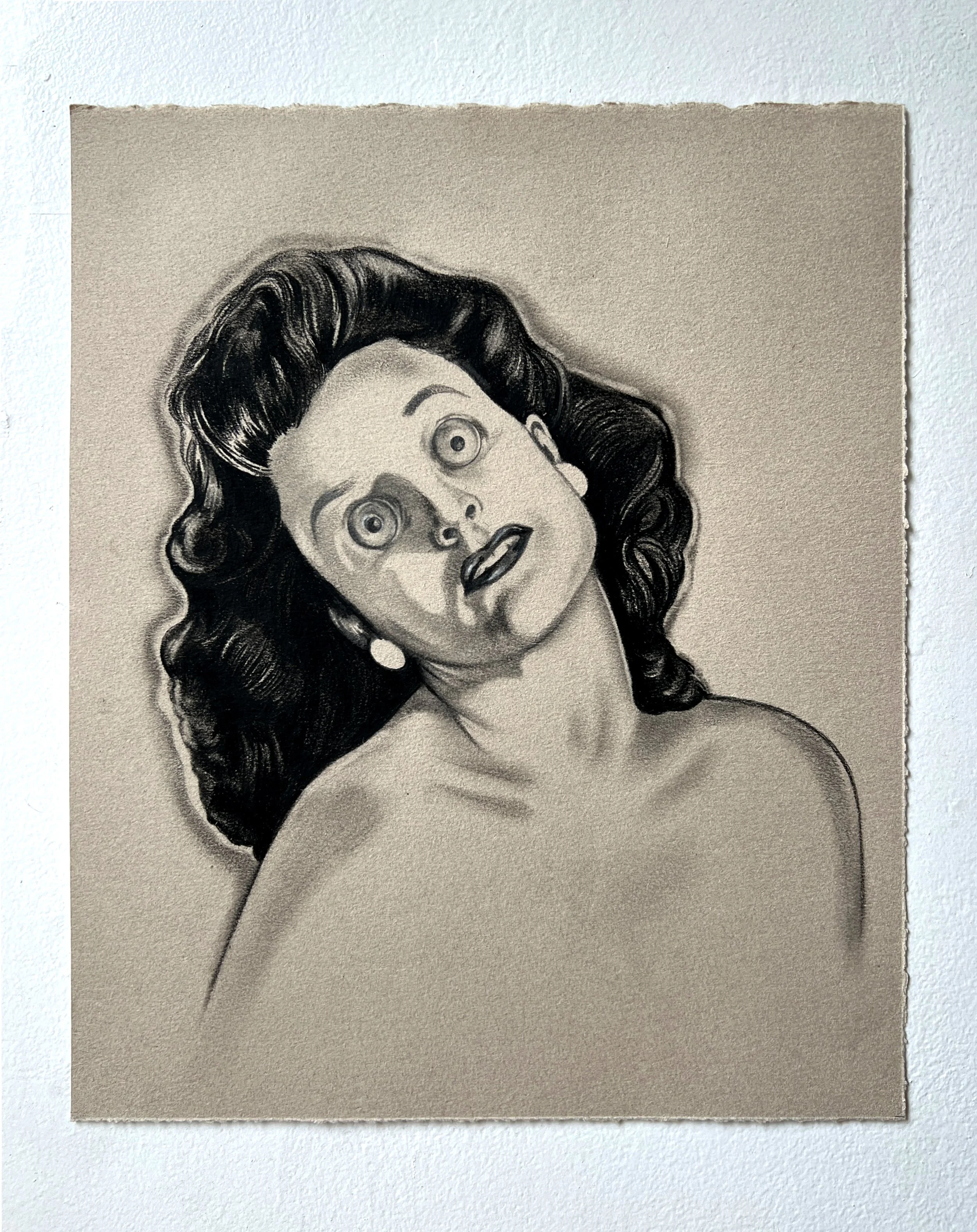 graphite on rag paper. 18”x24”