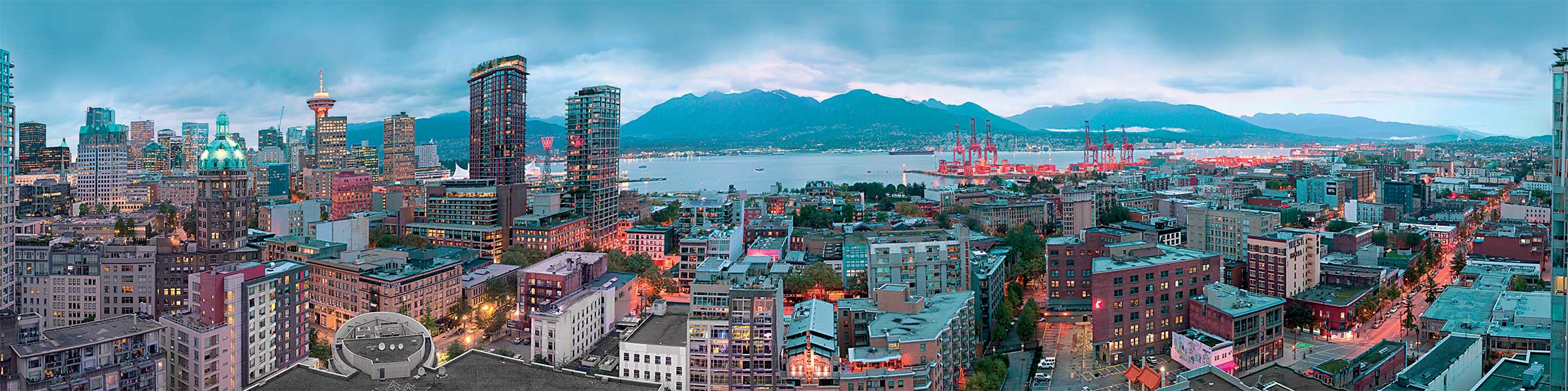 Vancouver West, North and East Mural by Roz McNulty