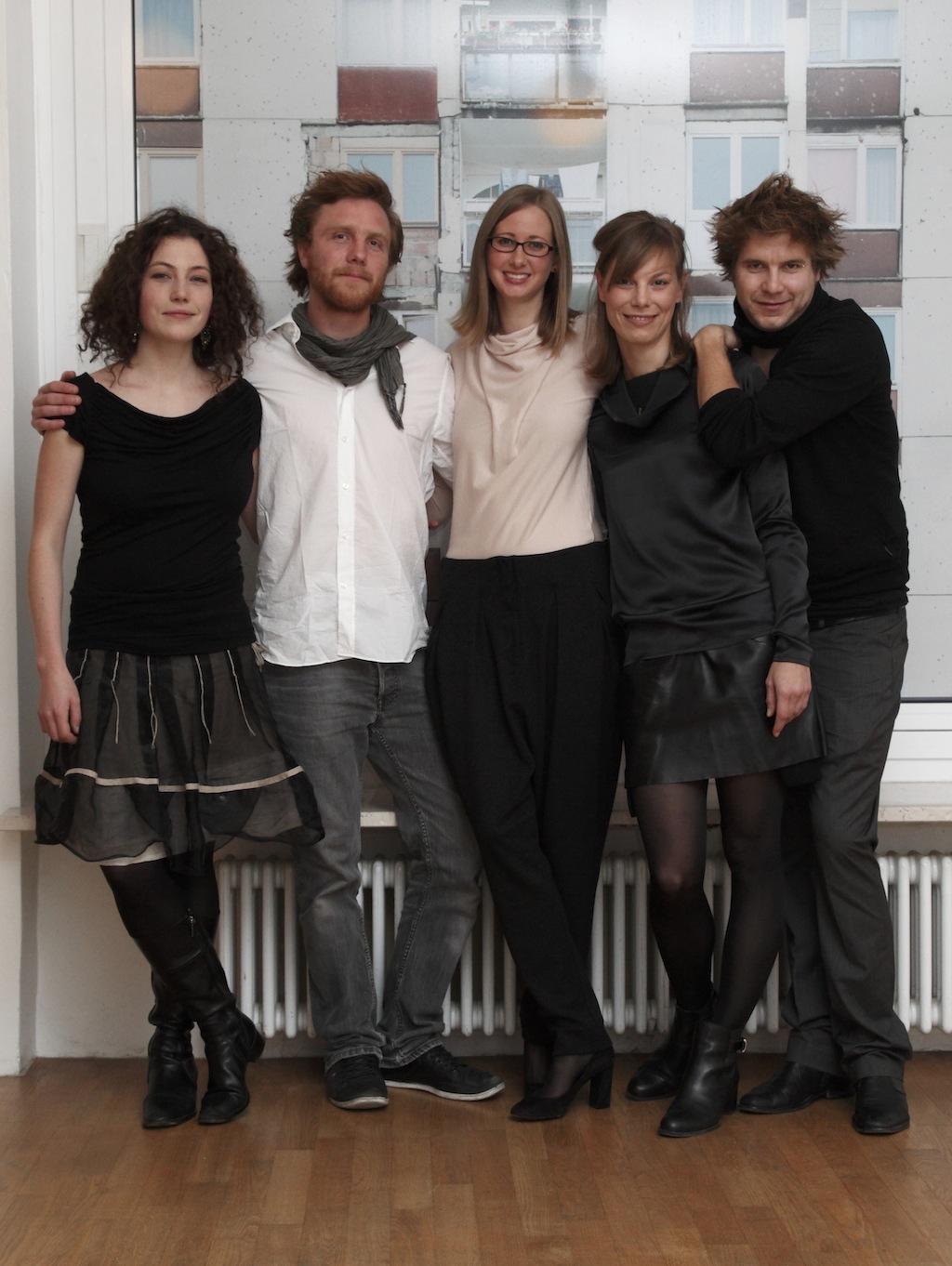 Adina Huber, Florian Generotzy, Tina Sauerländer, Maja Block, Mika Schmidt / Photo (c) Dirk Eisel