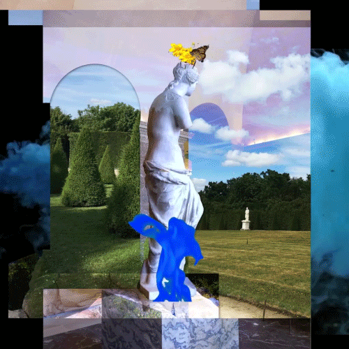 Alexandra Gorczynski, By the Reflecting Pool , Website (here: GIF, detail)