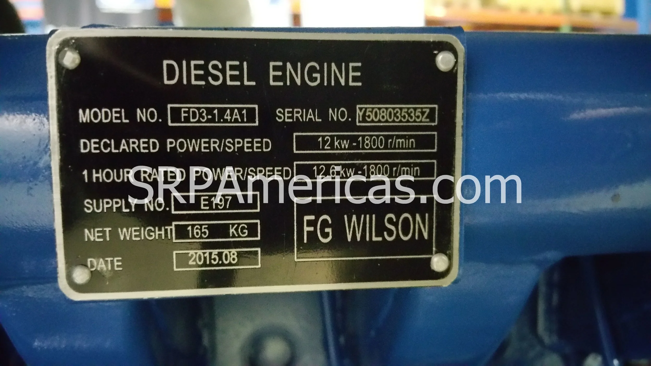 FG Wilson F9.5-1