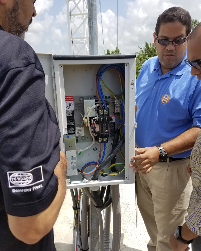 ASCO Trasnfer Switch installed in Dominican Republic