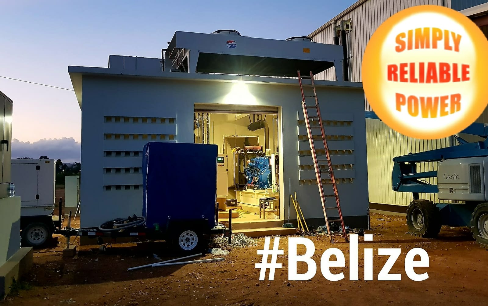 FG Wilson Generator Set in Belize