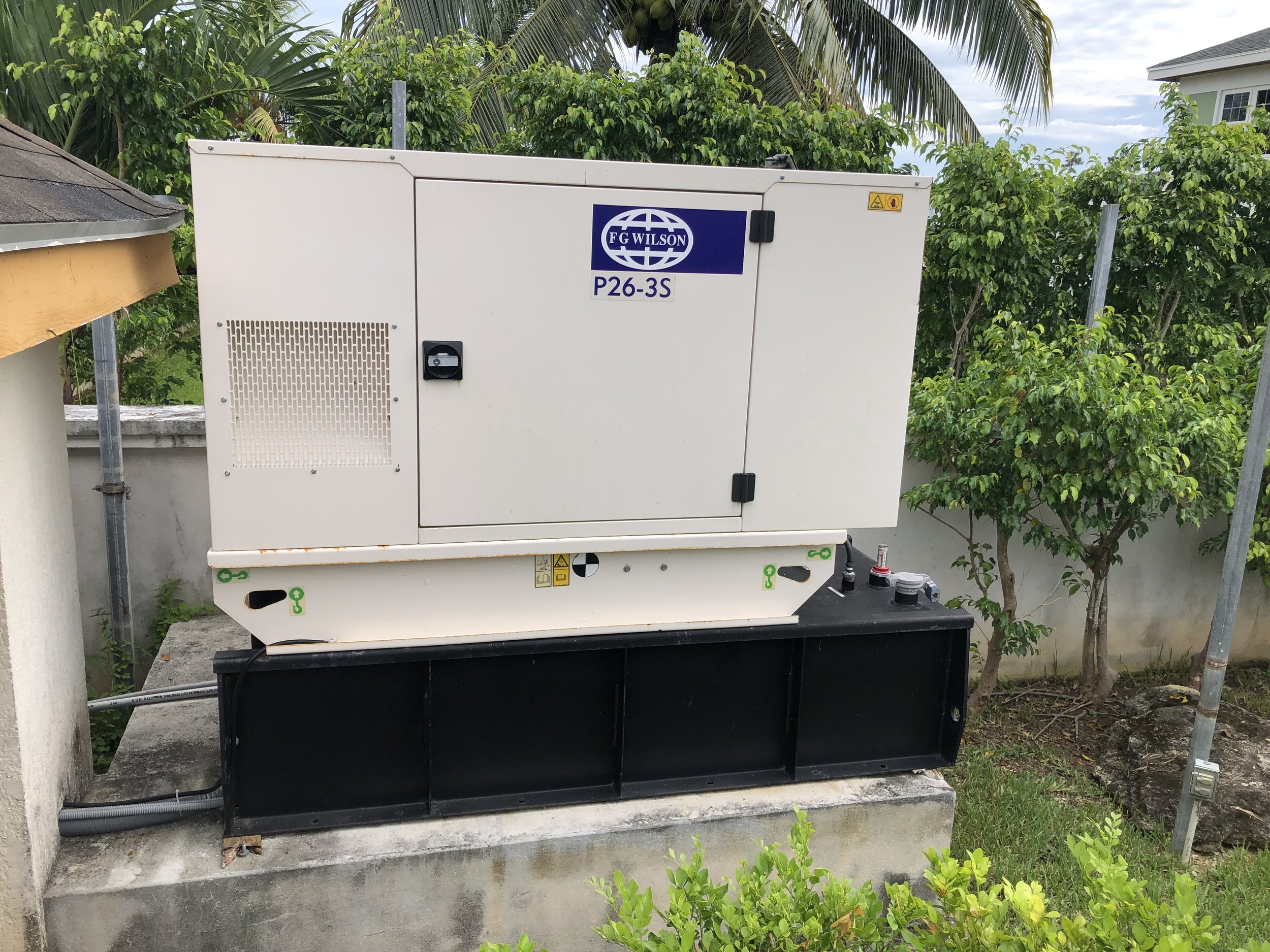 FG Wilson generators installed in The Bahamas