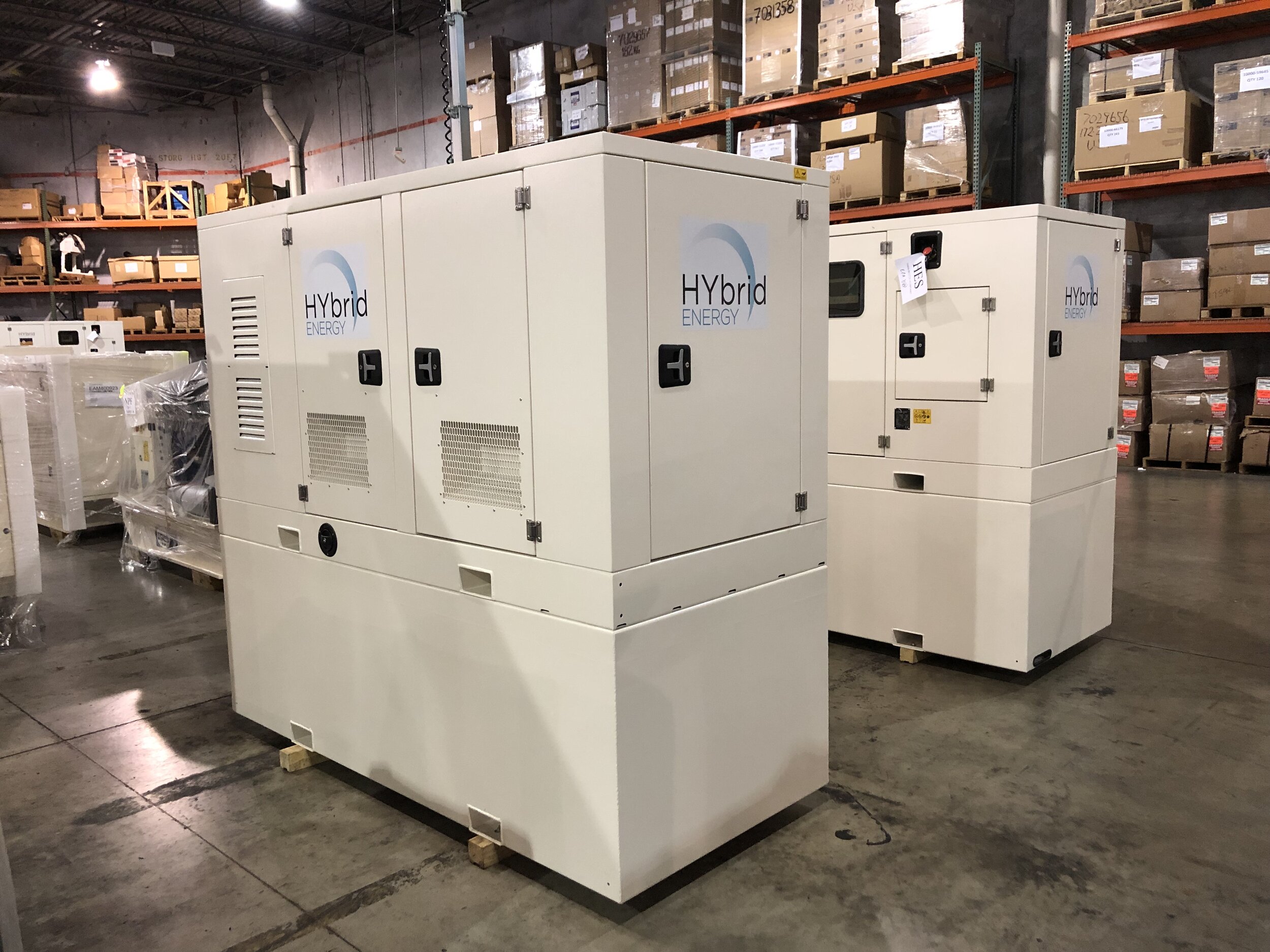 Hybrid Generators ready to ship