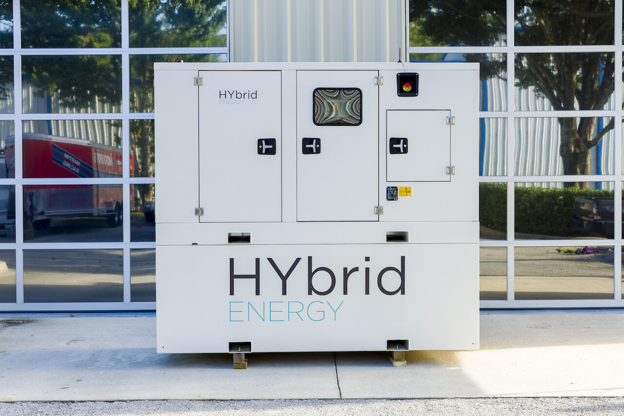 Front side hybrid generator