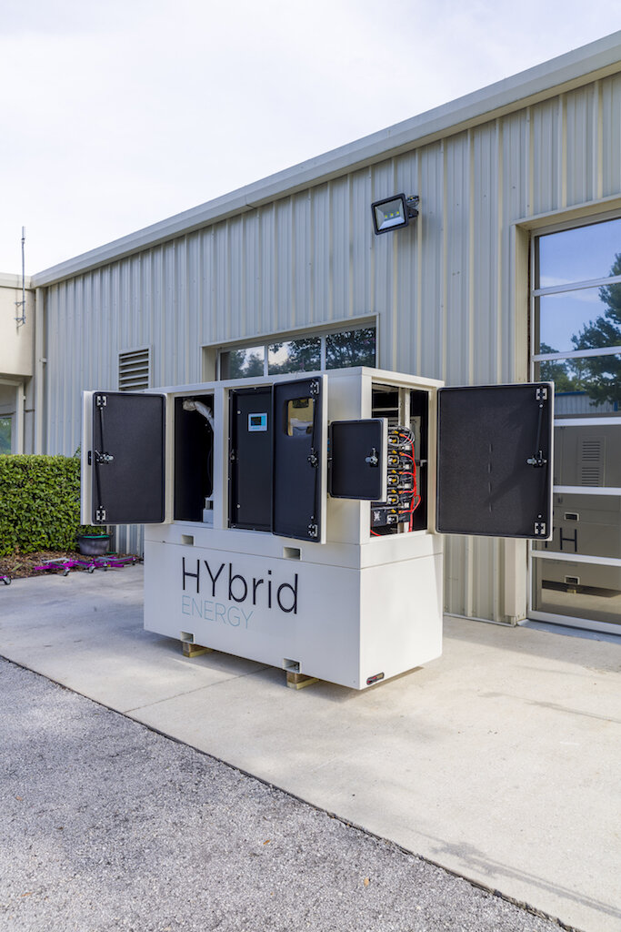 Different sides of a hybrid generator