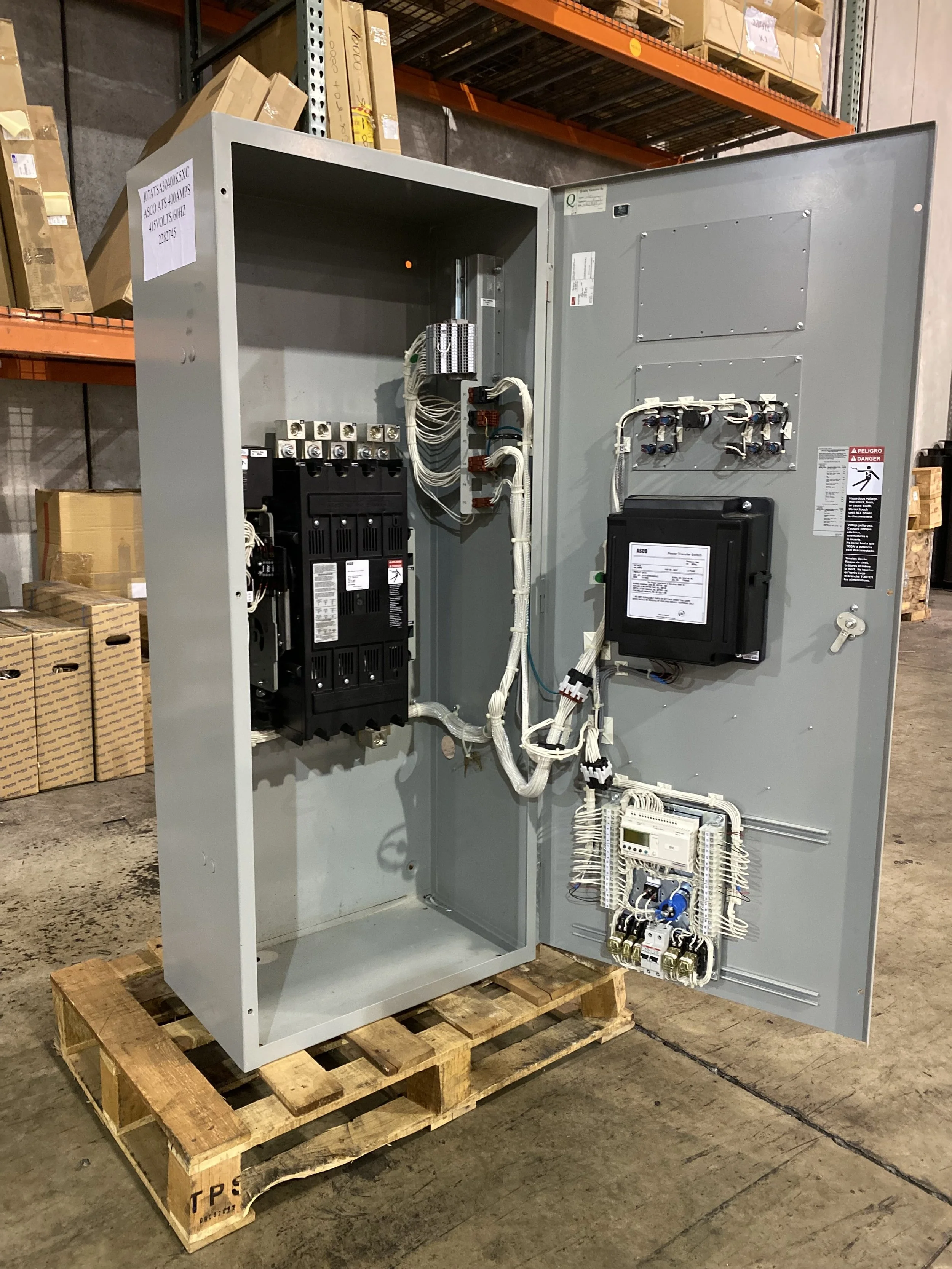 ASCO 7000 Series Generator to Generator Transfer Switch Prime Power ...
