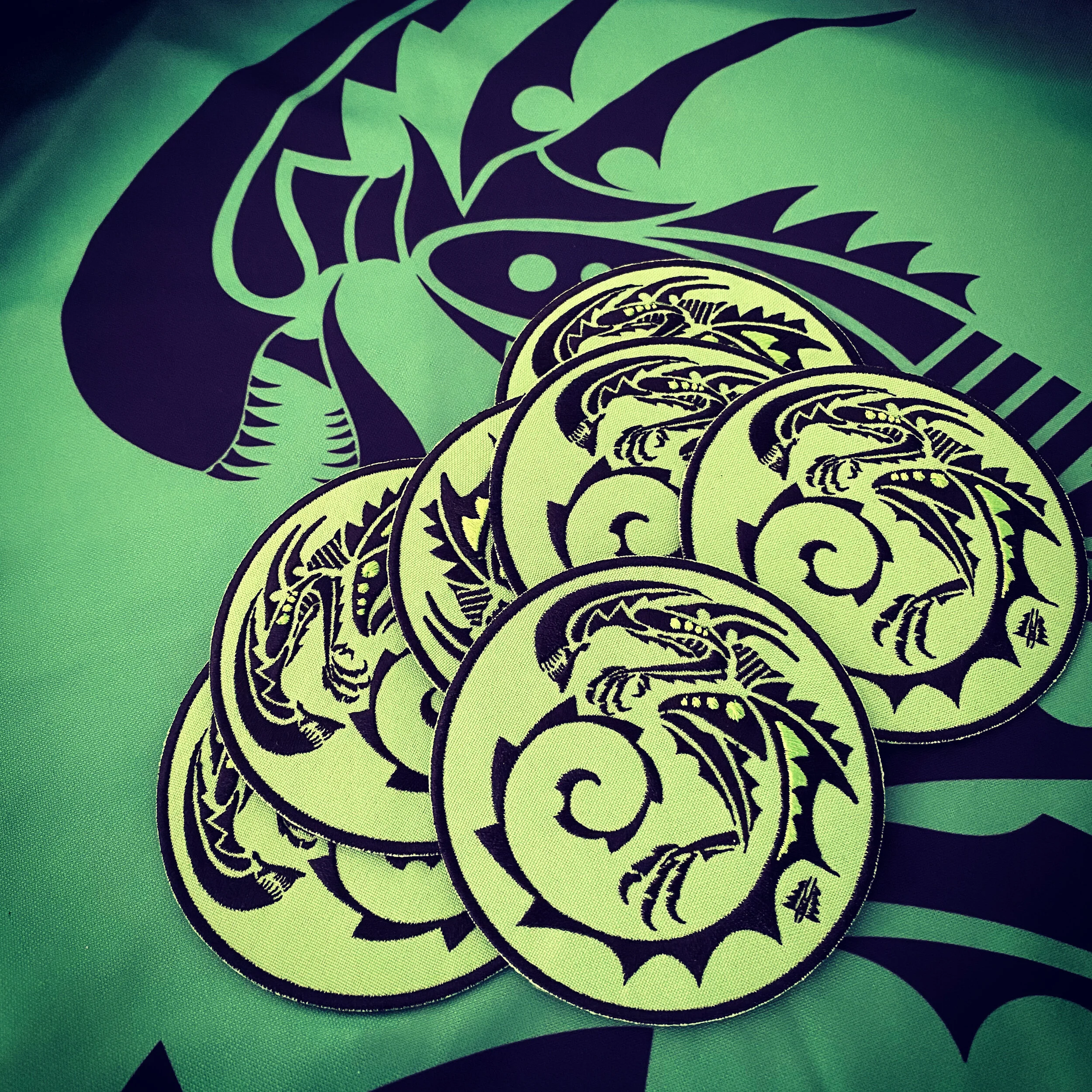 Xenomorph Hanu Embroidered Iron On Patches