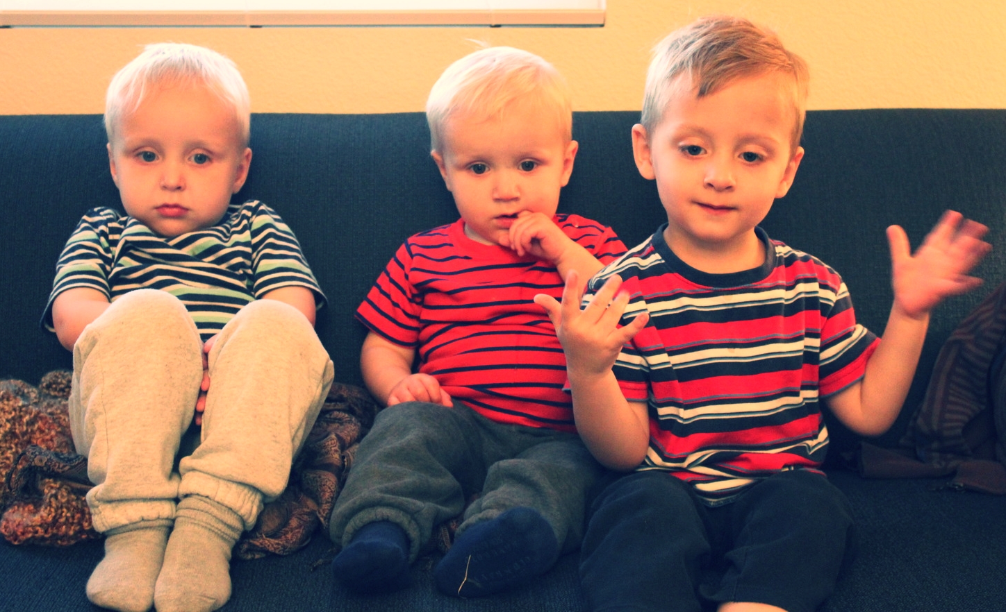 Don't worry, that is just how Reuben looks when he is absorbing information. :)