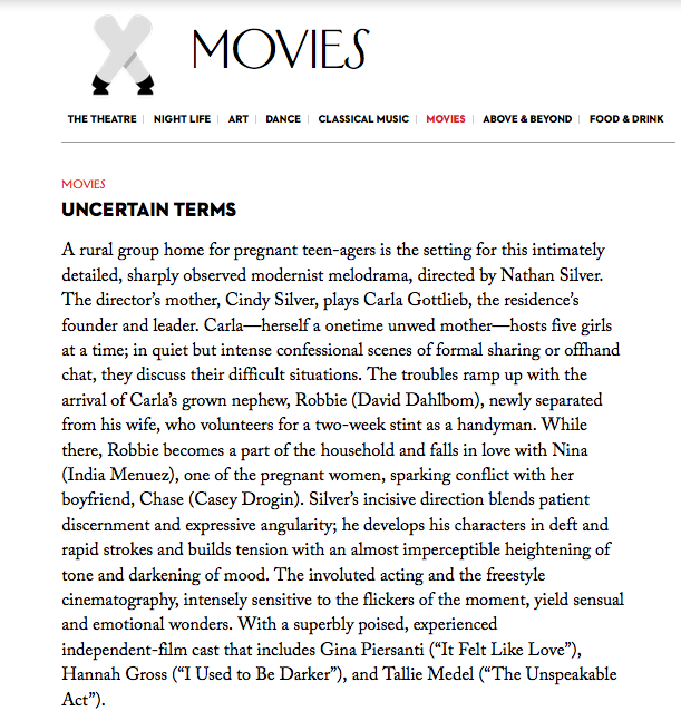 The New Yorker Review