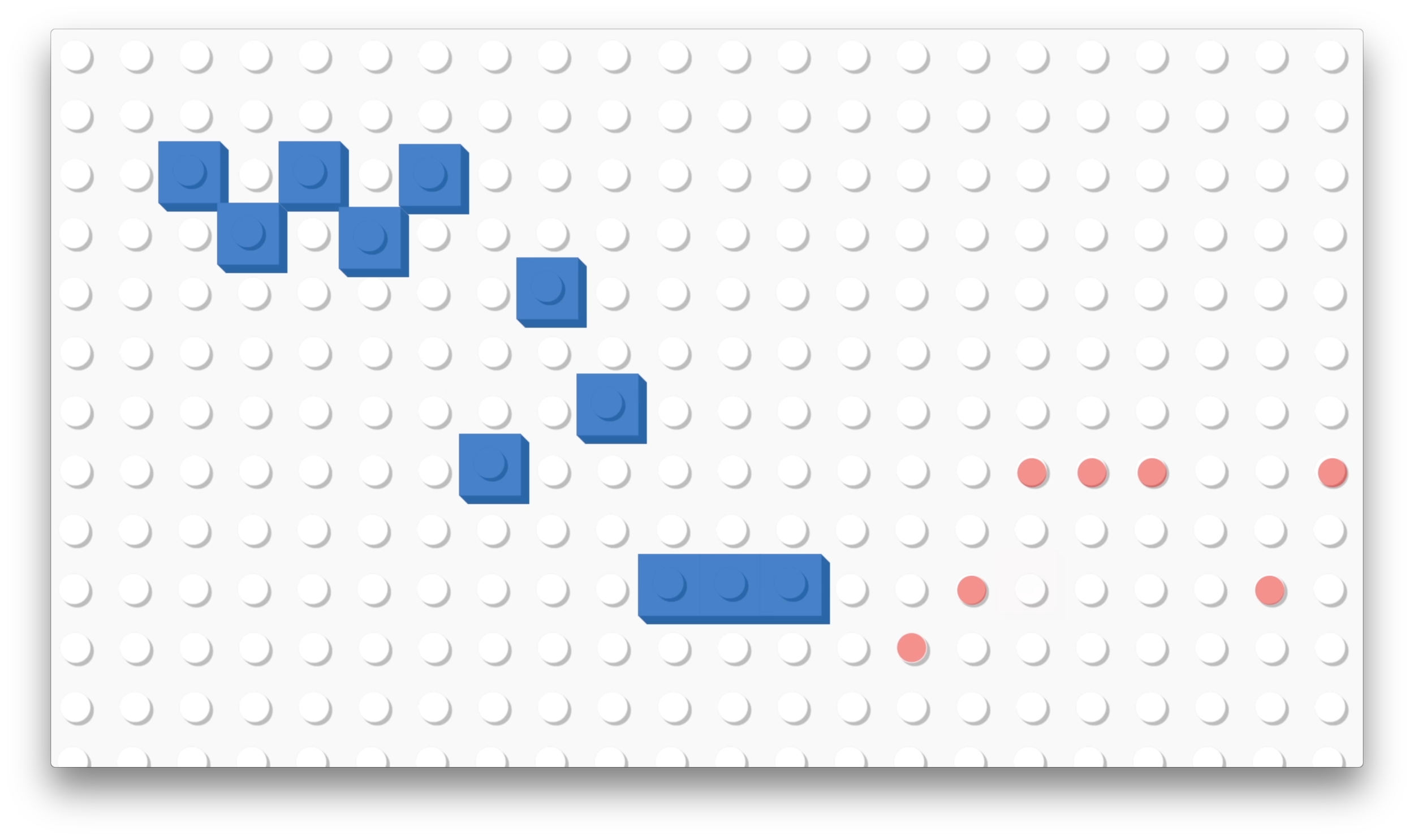  Users simply place the Legos and hit play on the iPad 