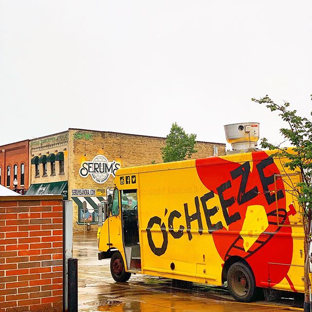 It&rsquo;s that time of year #anoka! We&rsquo;re here, and yes we all know it&rsquo;s raining, but we also know that #grilledcheese are delicious. Especially from the original grilled cheese #foodtruck in Minnesota! #foodie #foodtrucks #minnesota