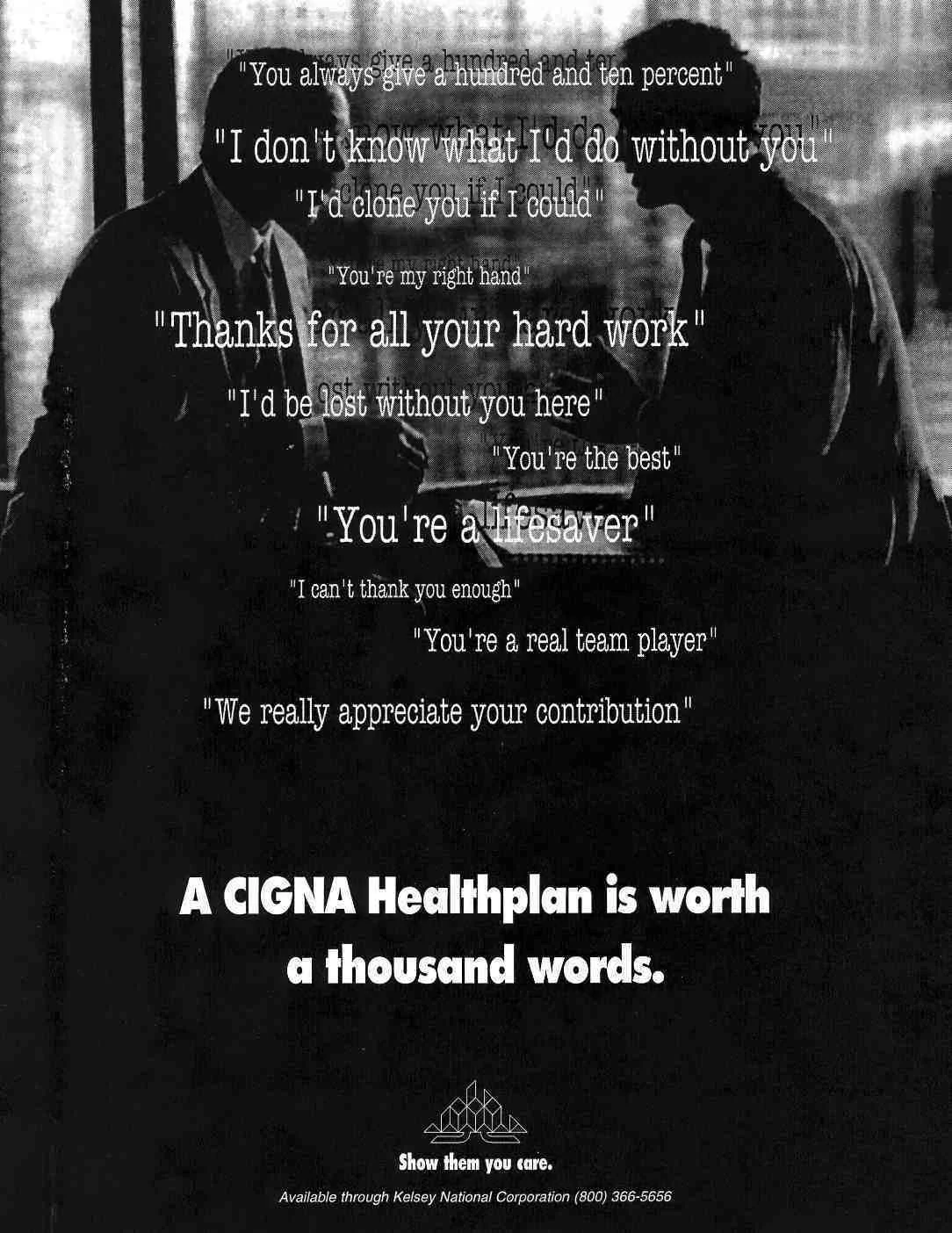 cigna small business b2b ad