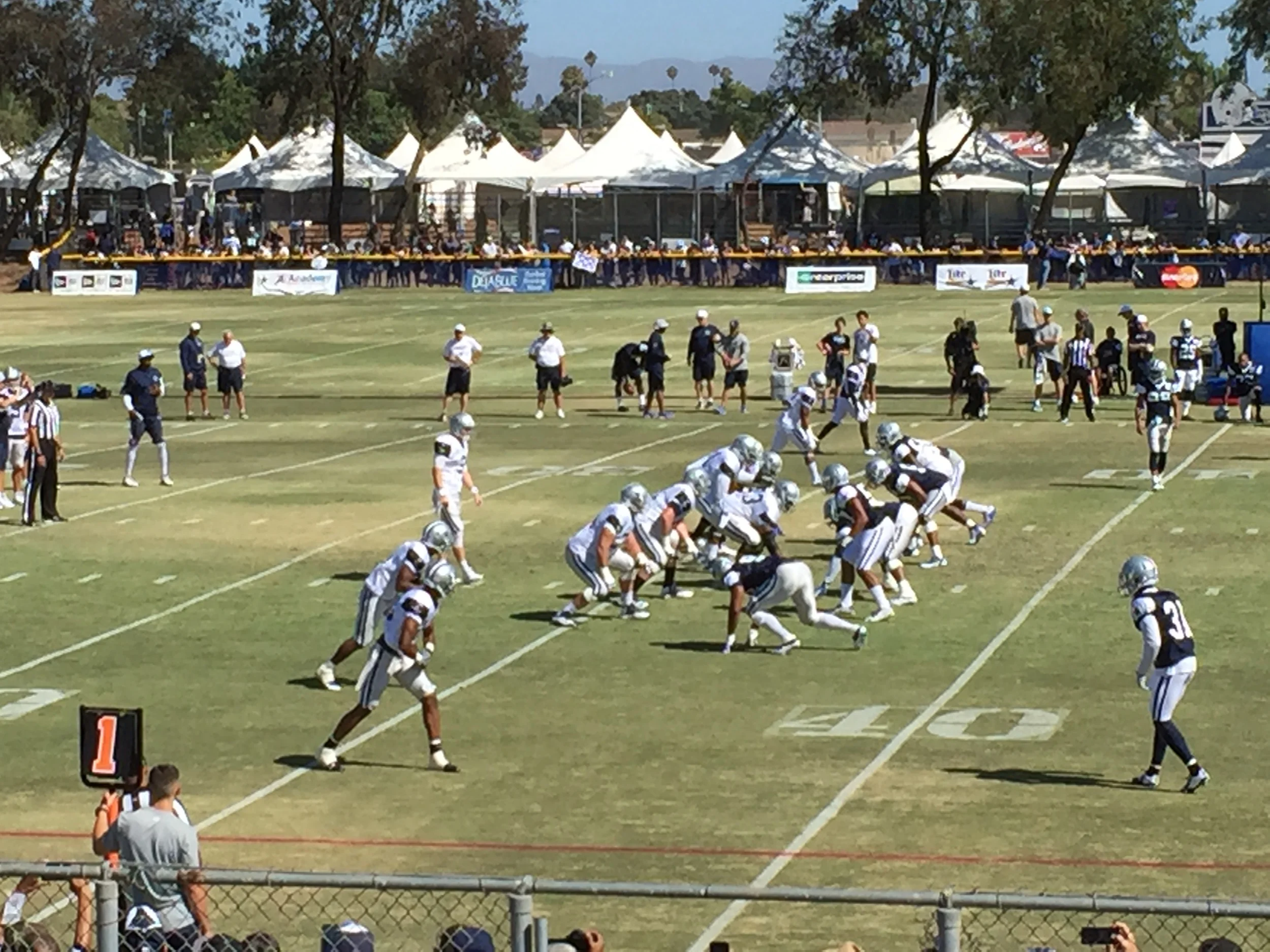 NFL Training Camp, OXNARD, CA 2015