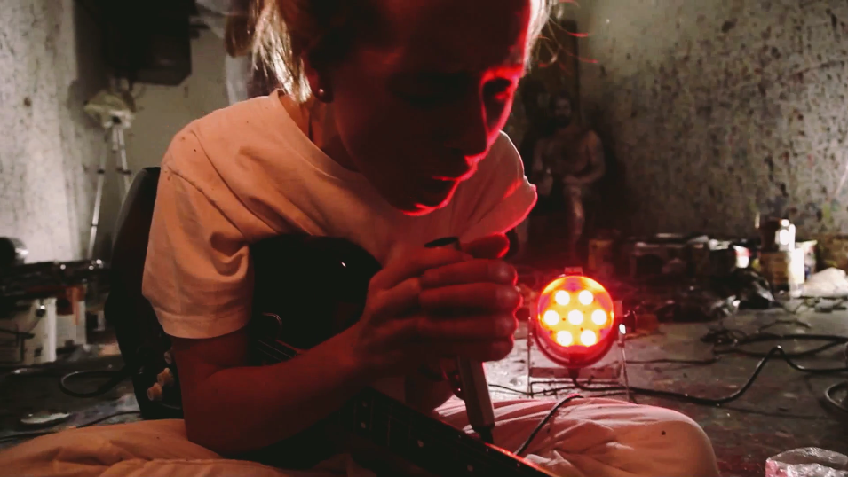  still from video composition by  BrIt Worgan -  Watch Here  musician- Meg Duffy -  Hand Habits  https://soundcloud.com/handhabits/thirteen 