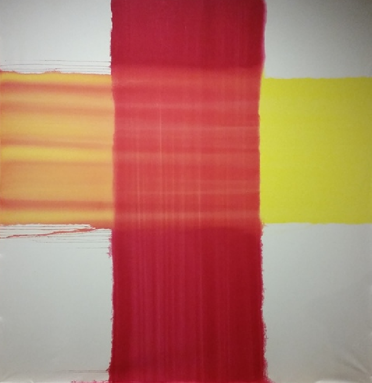  11x11ft acrylic on raw canvas 