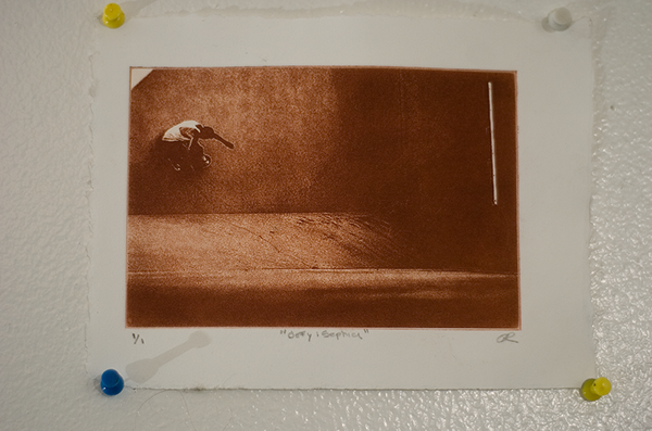 Defy Gravity Sunplate Print 8.5" x 4" Davie, Fl Oscar E Rodriguez 2010 Photo: Mike Little Photography
