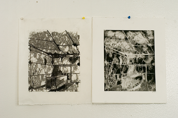 - > + Monochromatic Print w/ Negative 8.5" x 11" Davie, Fl Oscar E Rodriguez 2009 Photo: Mike Little Photography
