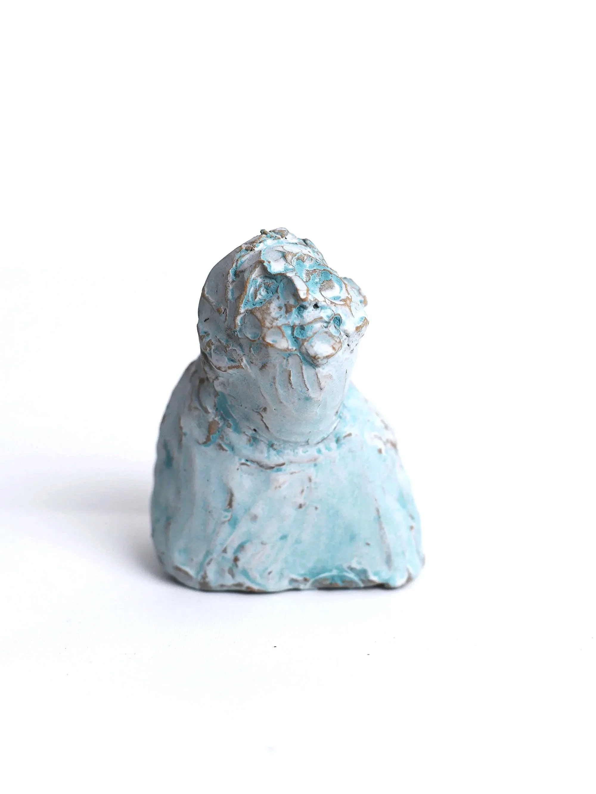 Lille nysgerrig mand i ler