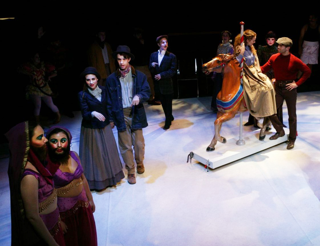 Makeup, Hair, and Wig Designer/Builder for Carousel for the Mary Moody Northen Theatre. 