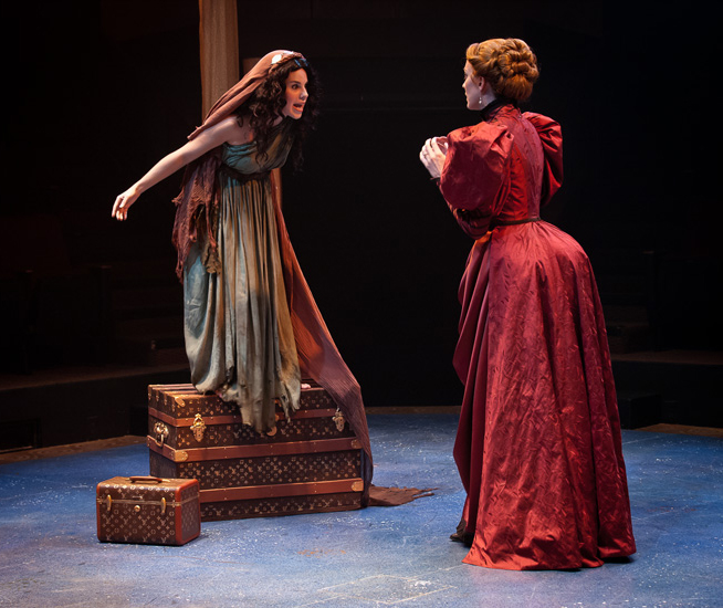 Makeup and Wig Designer for The Further Adventures of Hedda Gabler for the Mary Moody Northen Theatre. 