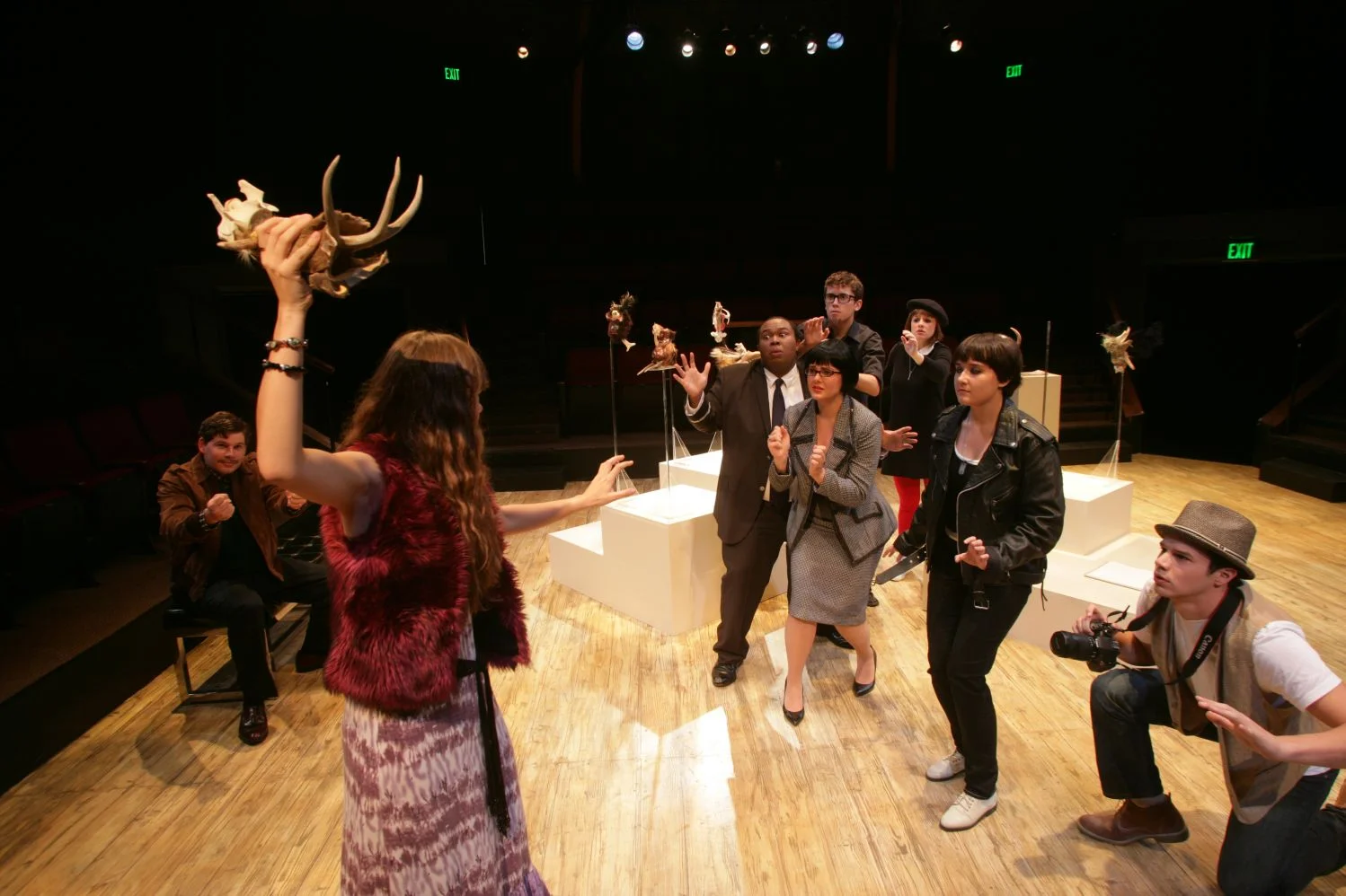  Makeup, Hair,&nbsp;and Wig Designer/Builder for&nbsp; Museum&nbsp; for the Mary Moody Northen Theatre.&nbsp; 