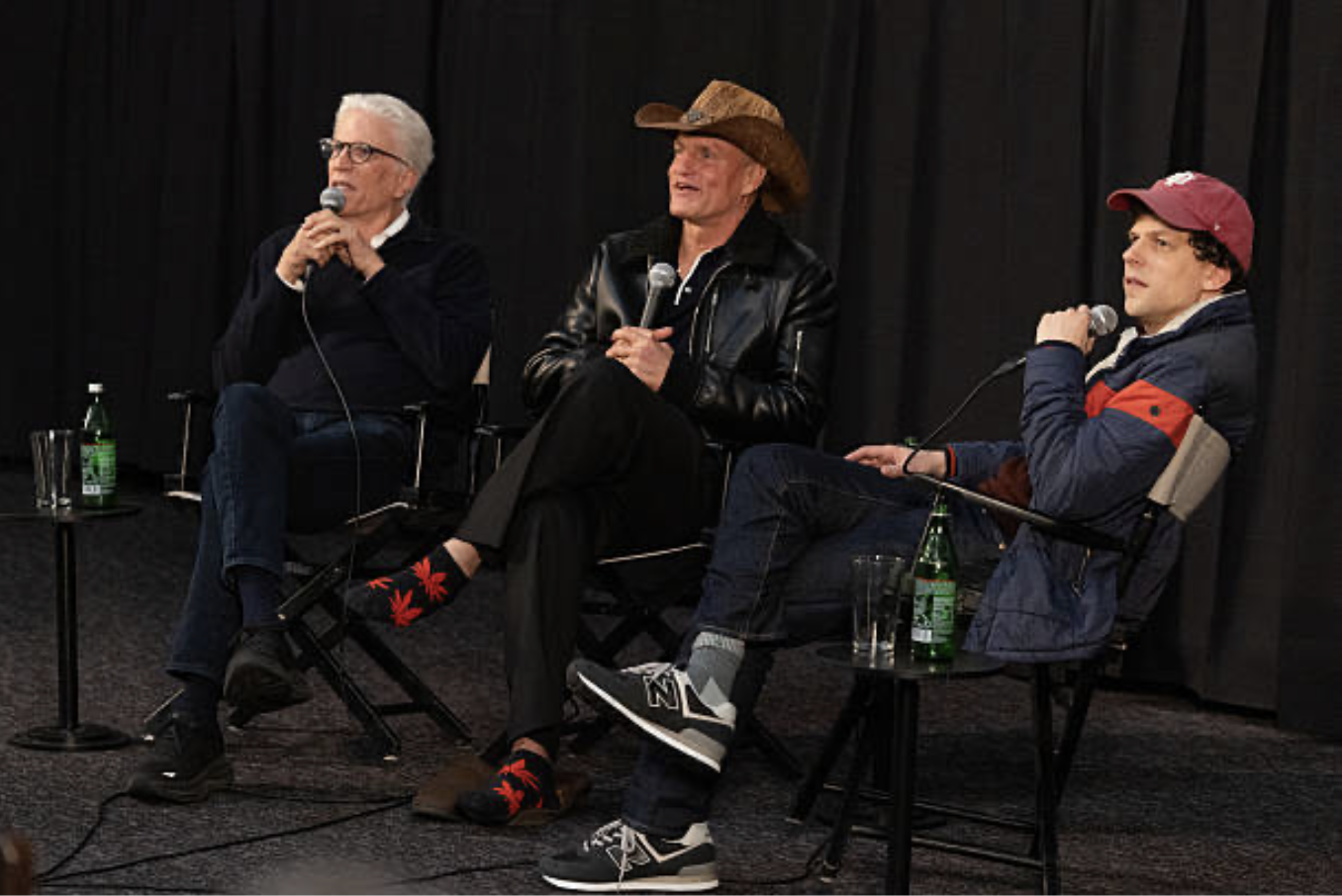  Grooming for Ted Danson and Jesse Eisenberg: Tara Cooper. Photo by Rick Kern.  