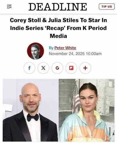 Recap Series featuring Julia Stiles and Corey Stoll