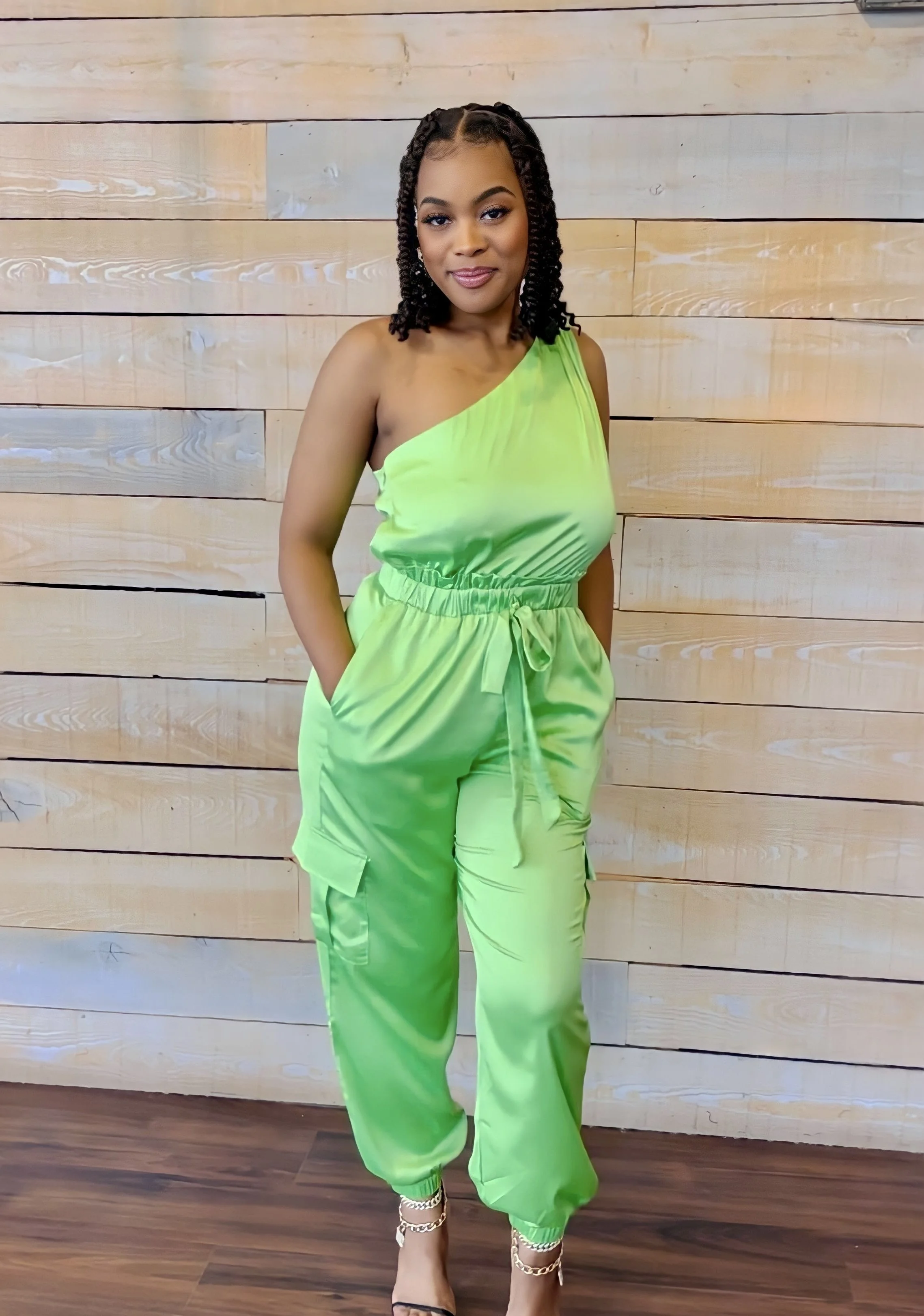Bloomie Keylime Bunch Jumpsuit main image 0