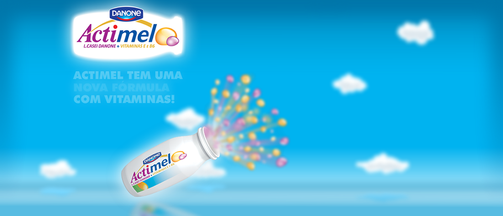 Actimel Website and animations. — Luis Bacharel