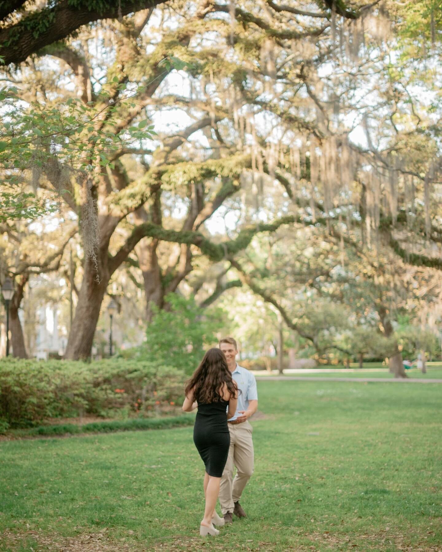 Minutes after his proposal, Bennett &amp; Maddi celebrated by strolling through the park before they headed off to dinner. She said she knew he was about to propose when she noticed him shaking. He said he had a speech planned before he dropped to on
