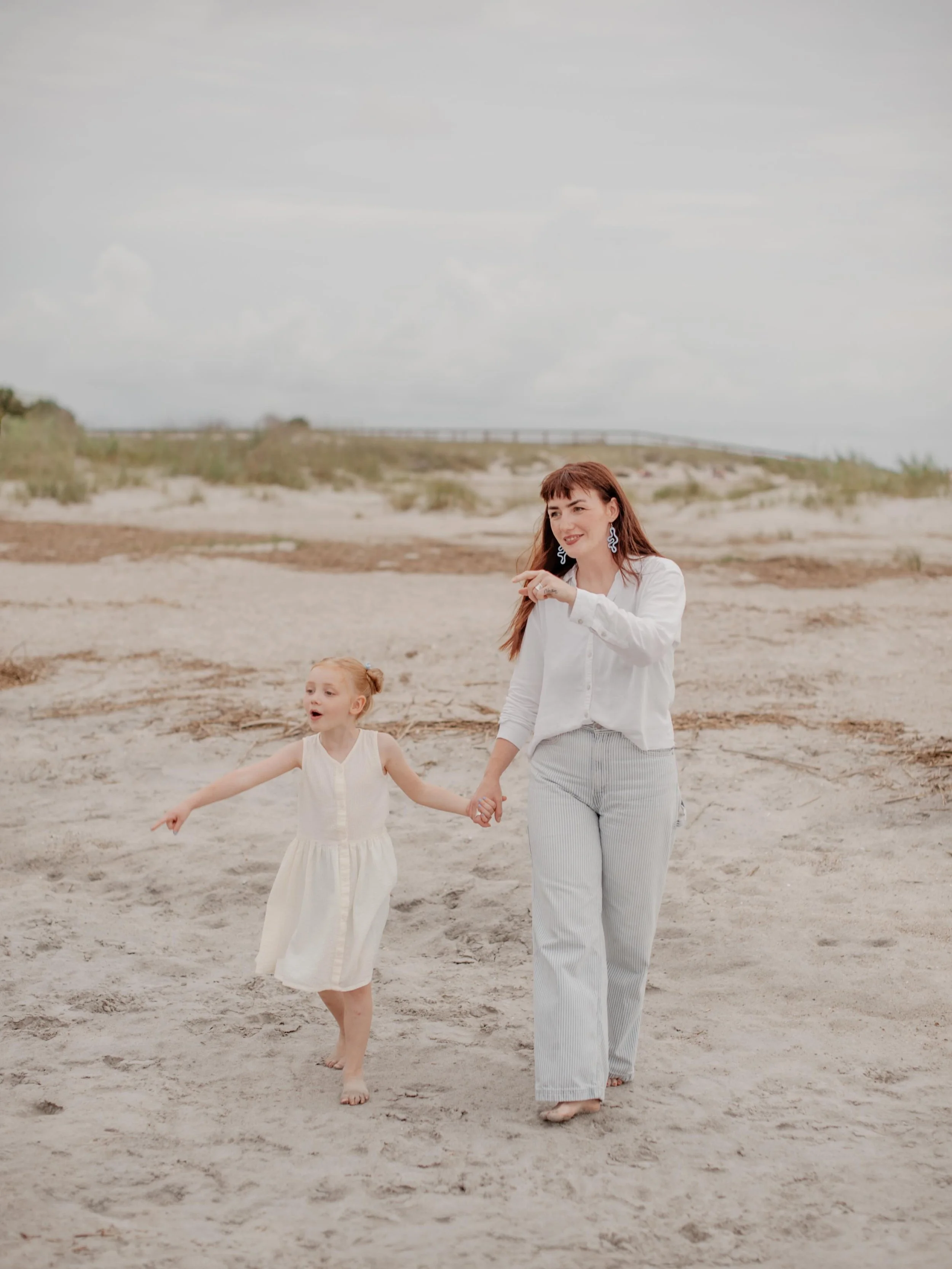 Alex &amp; Fiona 🤍 Featuring her Mommy &amp; me set that&rsquo;s in my giveaway 🥹