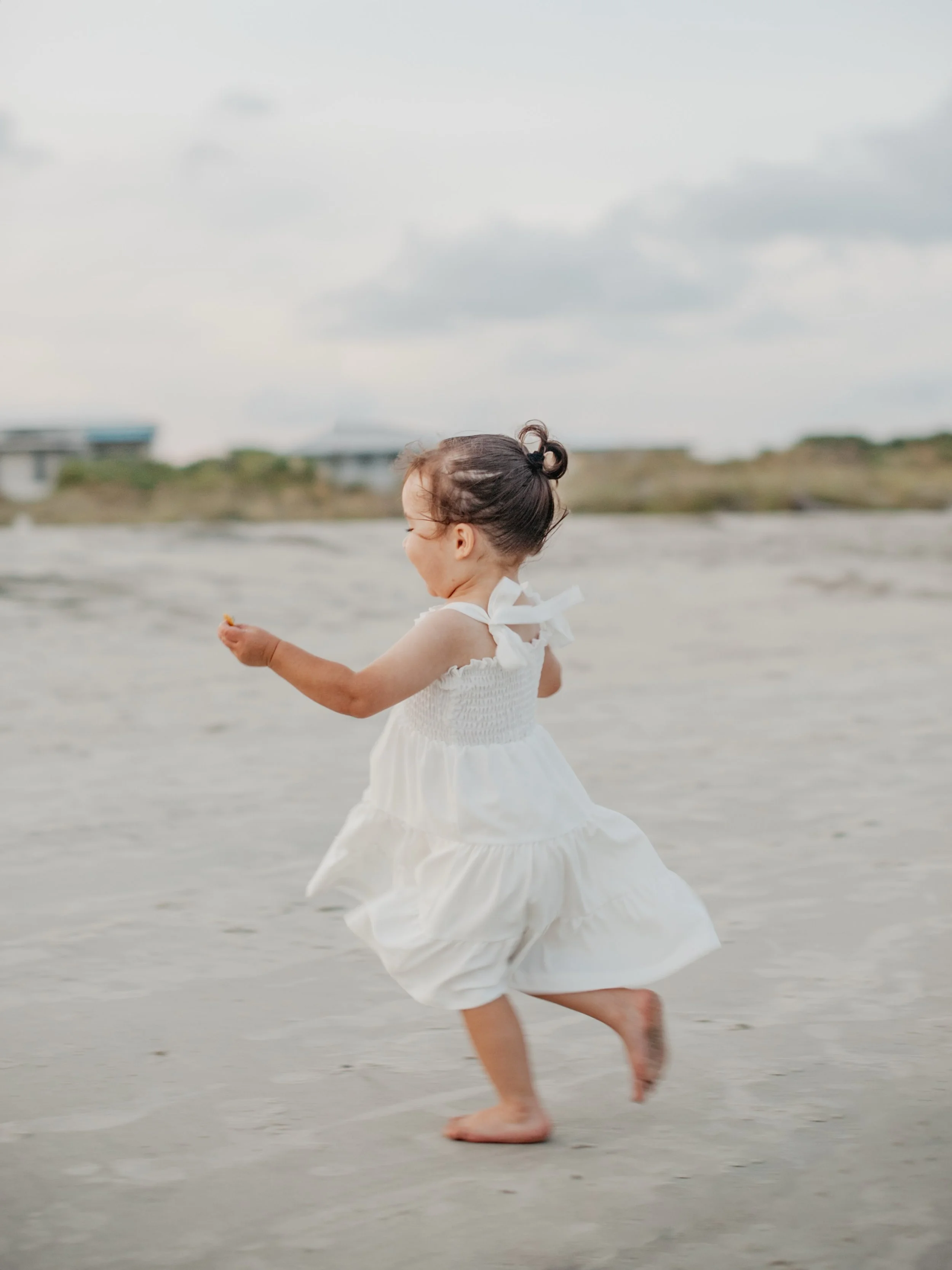 Running with shells 🐚🤍