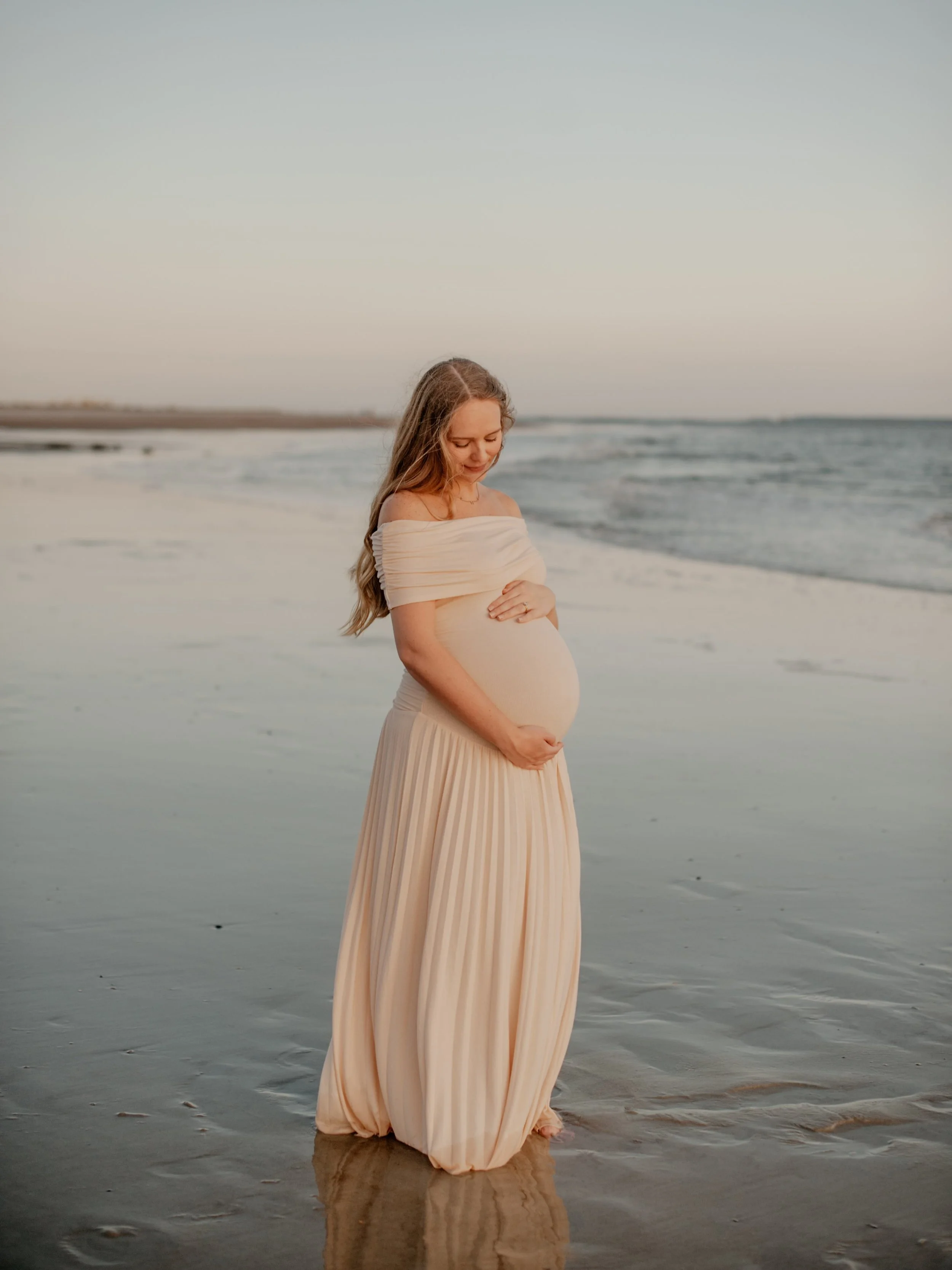Sunrise with Kristen &amp; Jordan: waiting for baby 🤍 And take a look at that baby&rsquo;s smile in the ultrasound 🥹Thank you thank you!