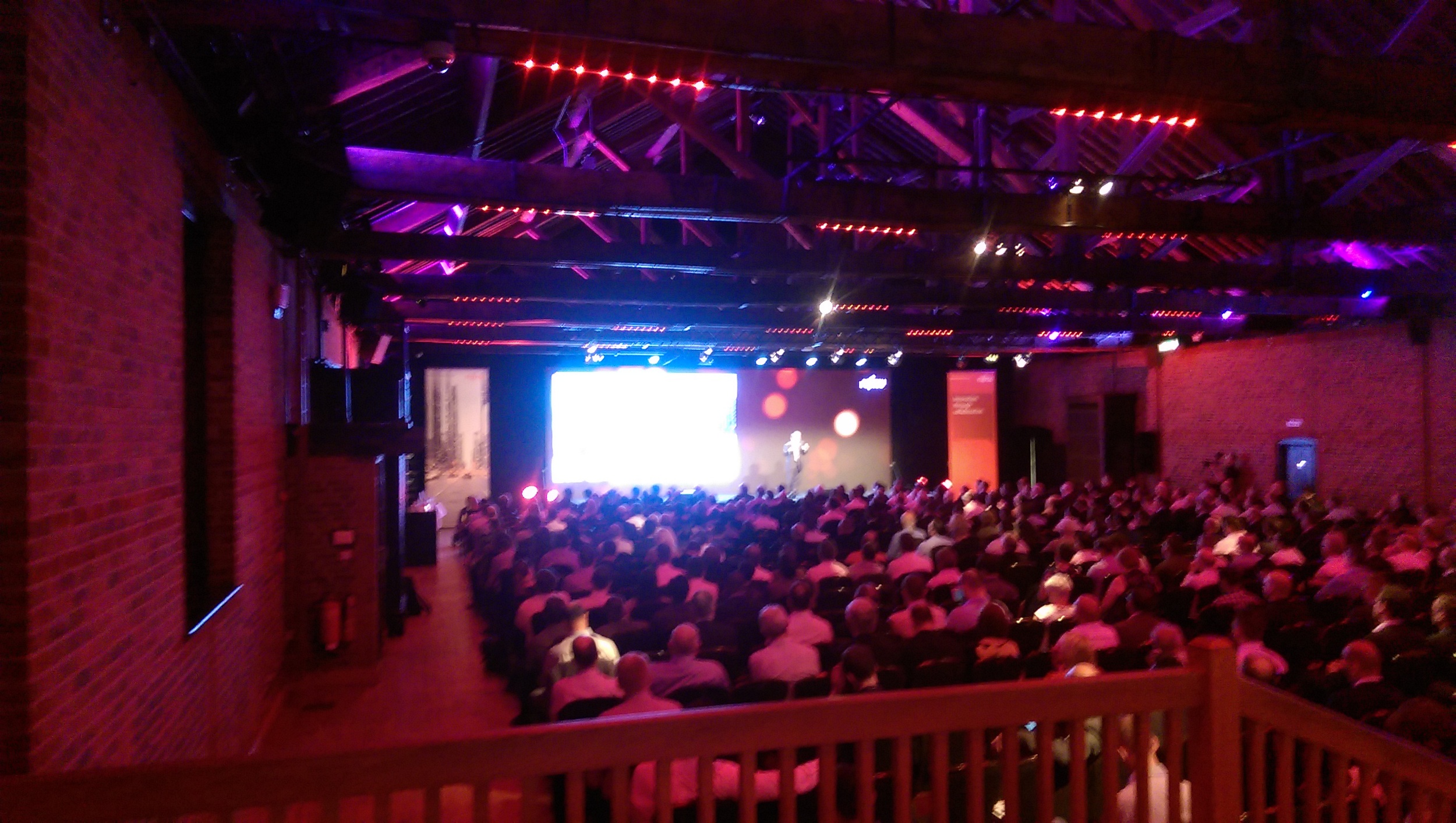 The keynote address from Fujitsu's Dr Joseph Reger was standing room only.