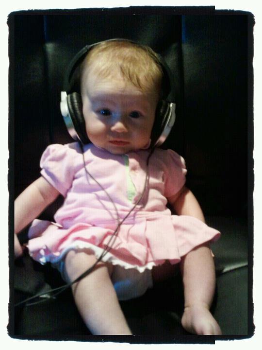 My baby girl's first airtime in Phoenix!