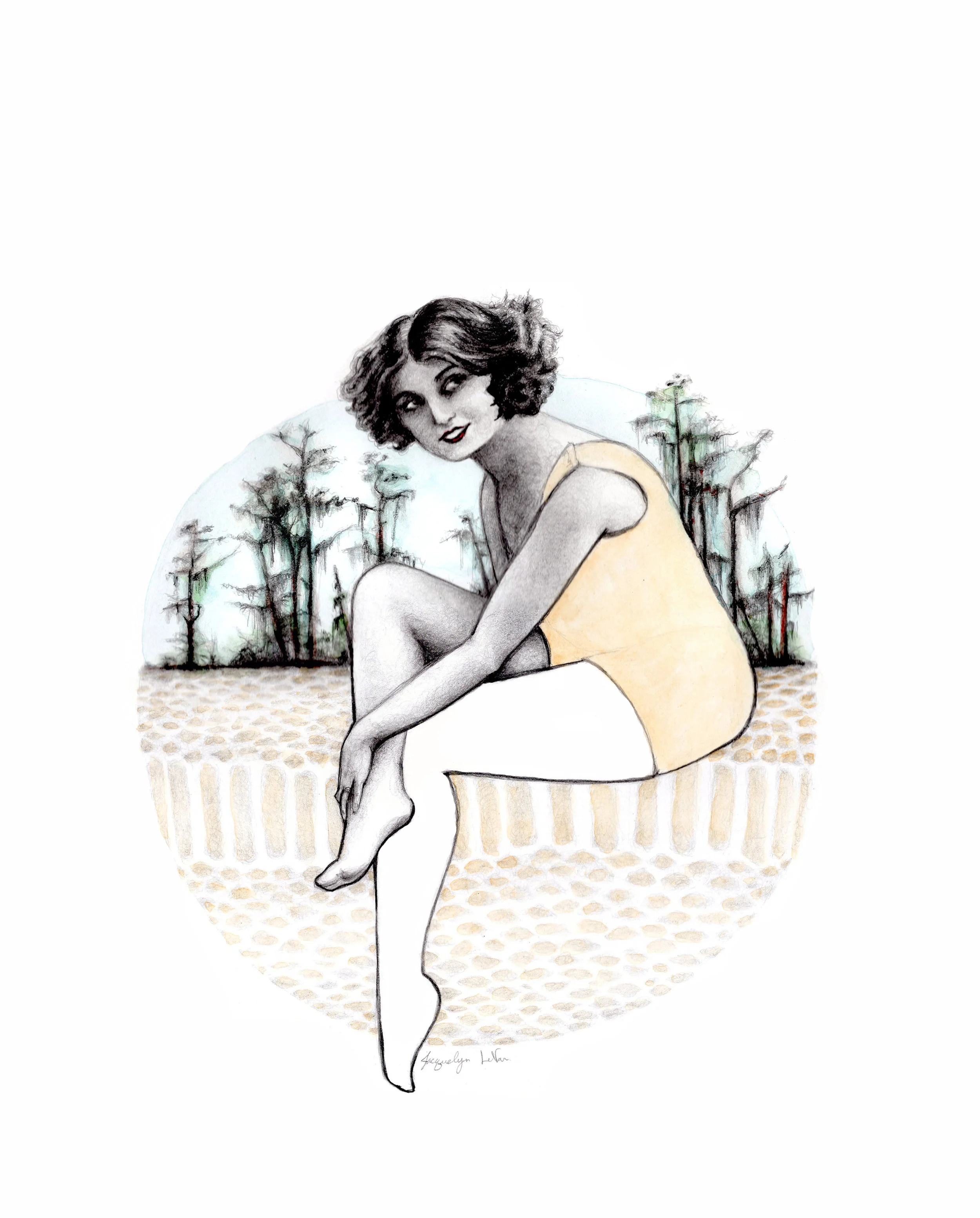 Barataria Woman 11x14.jpg