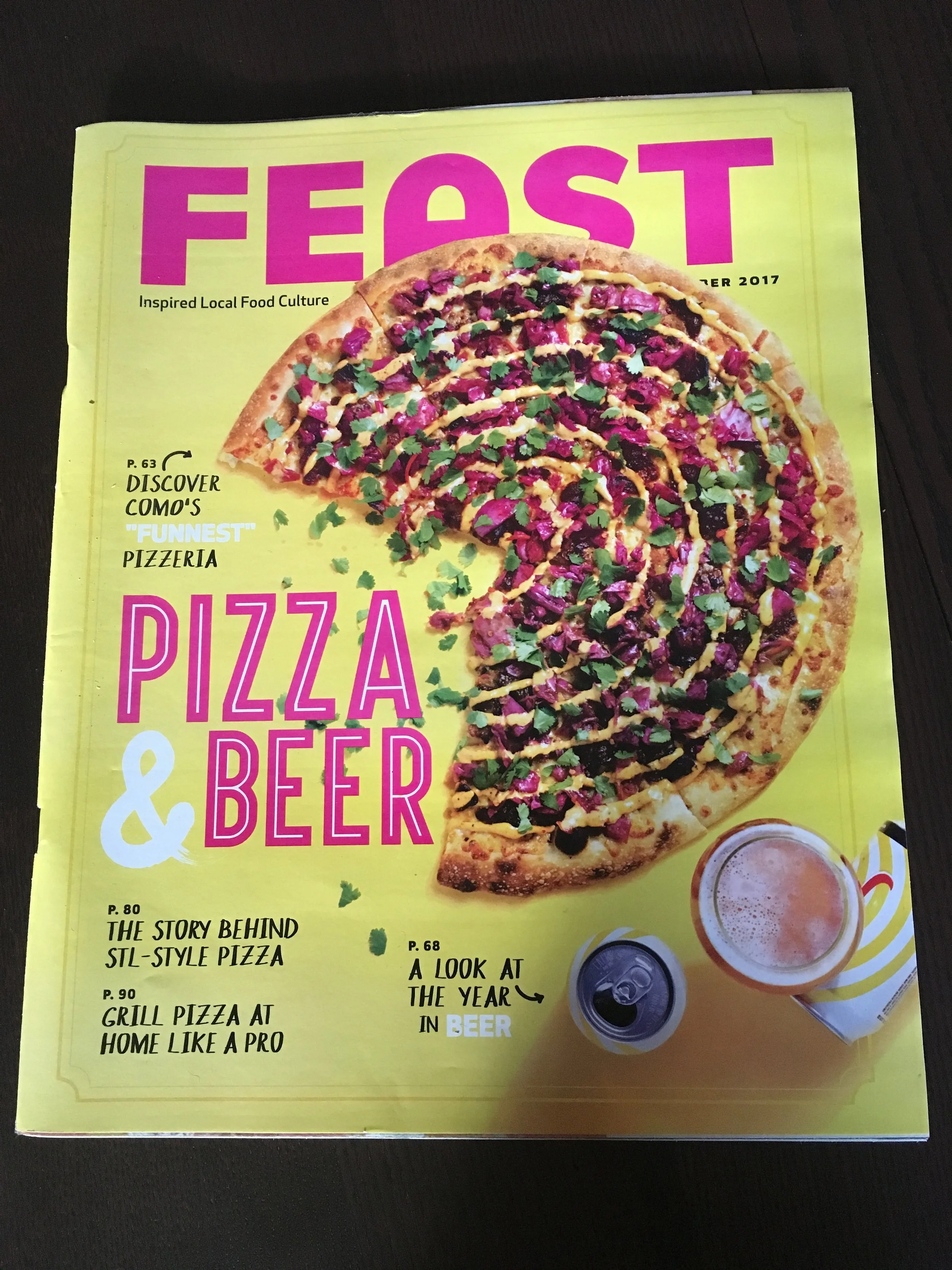 Feast Magazine Cover!
