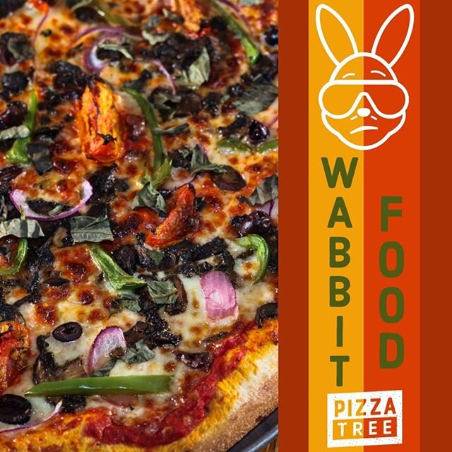 Wabbits never had it so good. Vegetarian pies like this are always an option at Pizza Tree. Go with one of our classic veggie options or customize to your liking! ORDER TODAY: www.pizzatreepizza.com

#pizza #pizzatree #como #thedistrict #supercheesy 