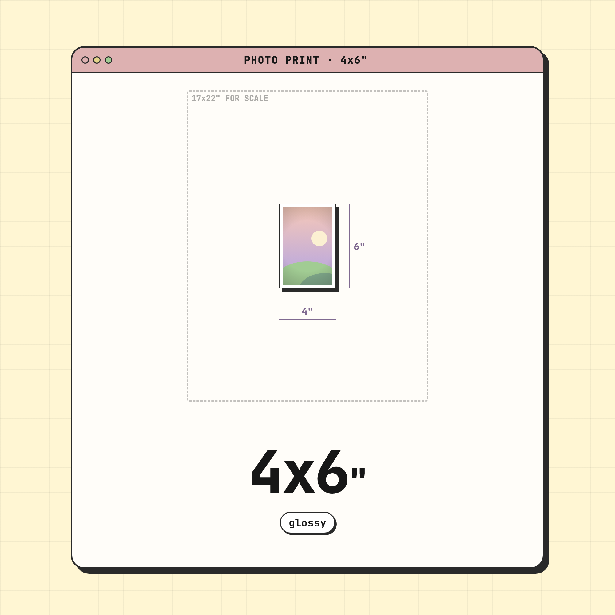 Print – 4x6"
