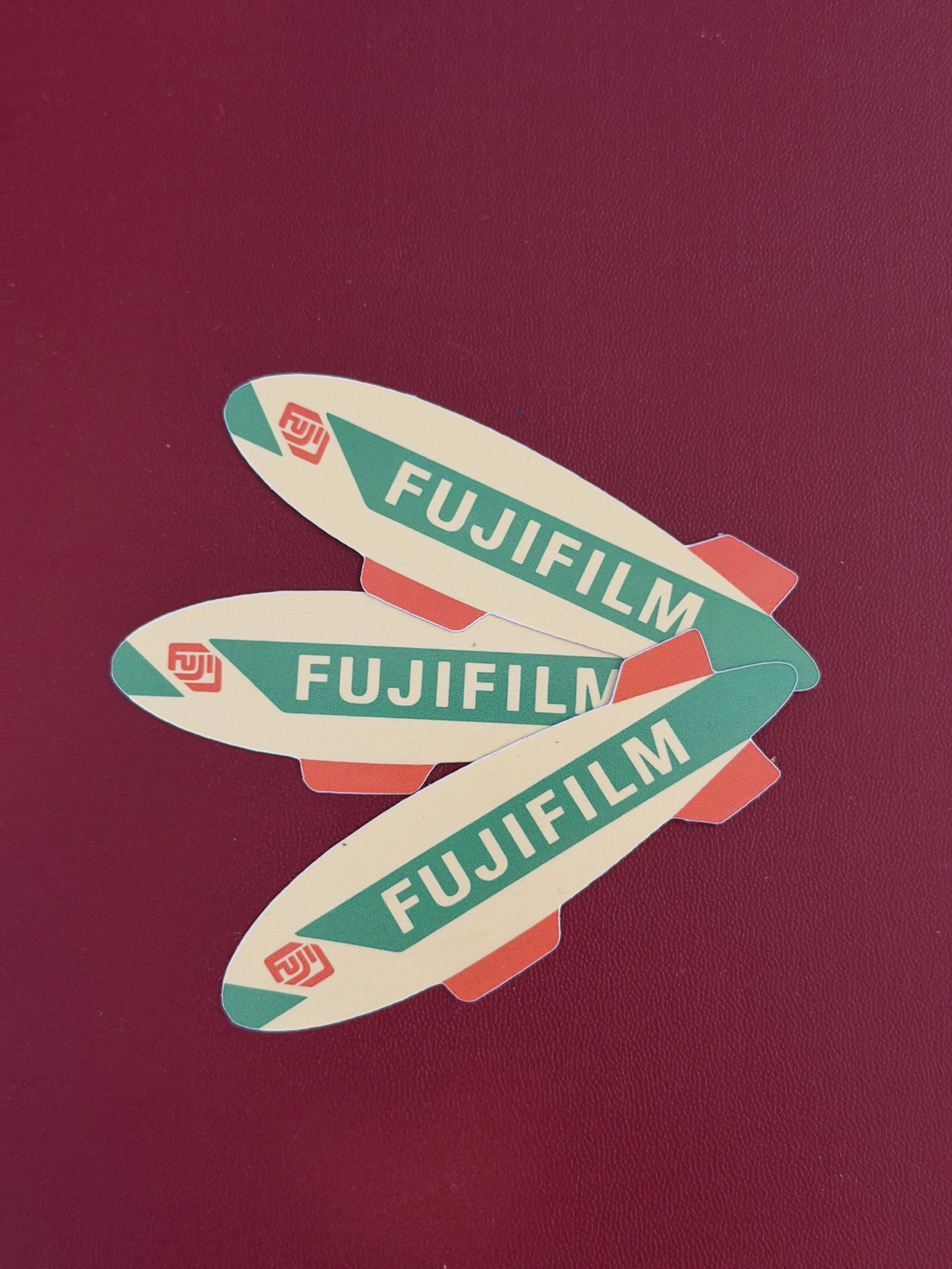 Fujifilm Blimp Sticker - 3 Pack