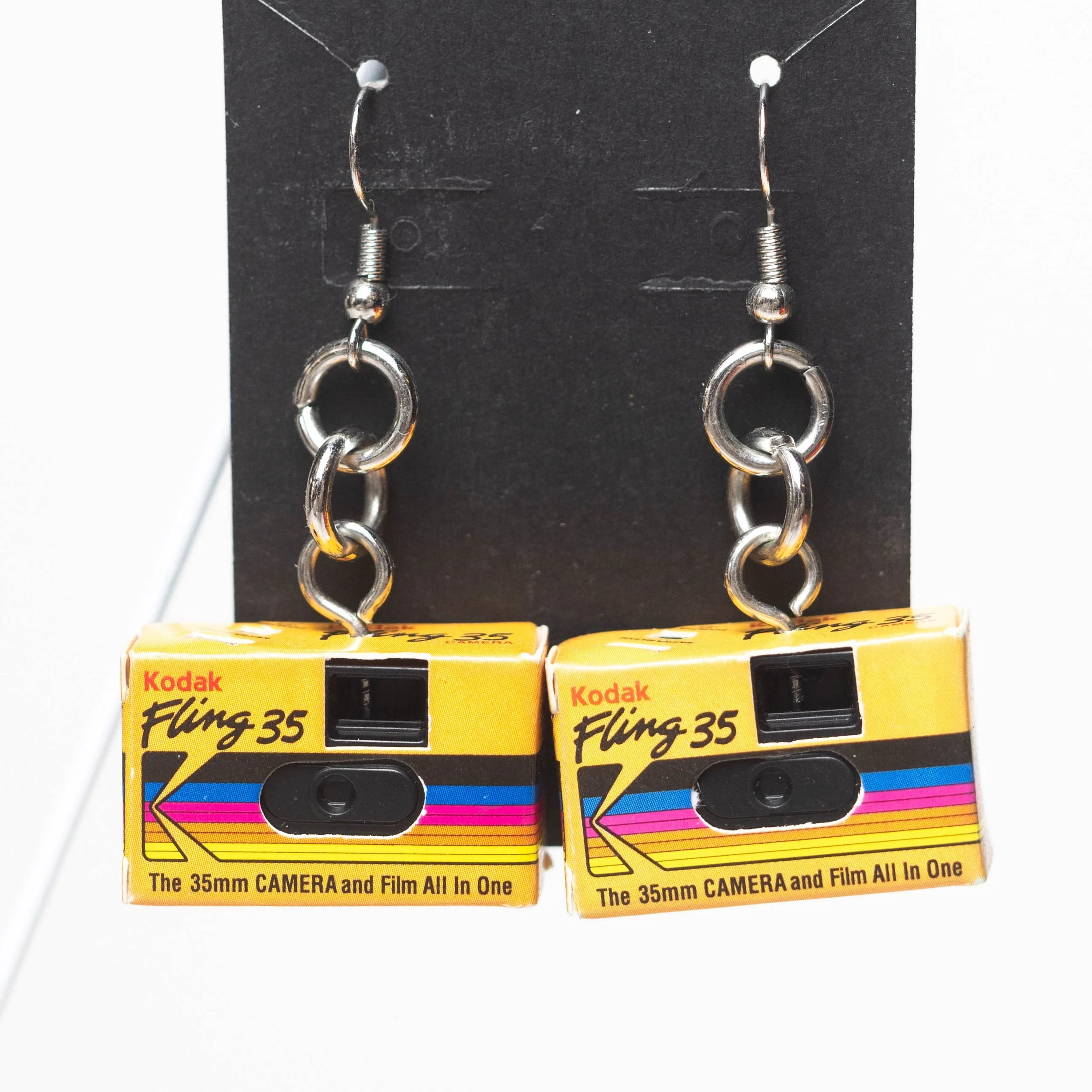 Kodak Disposable Camera Earrings