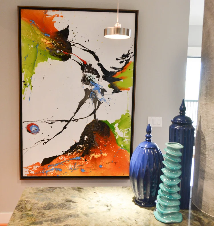 Original large scale abstract art